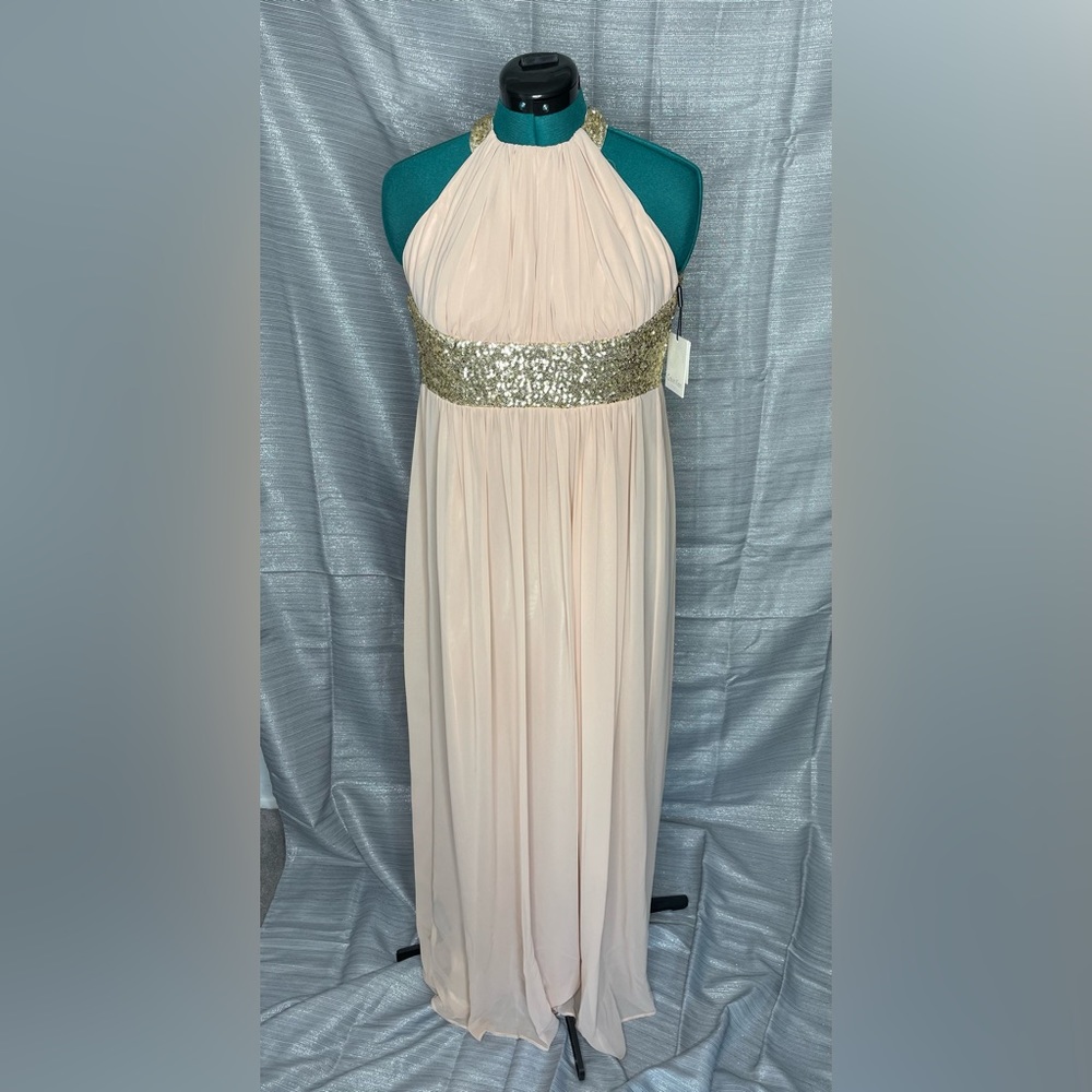 Calvin Klein Floor length sequin gown